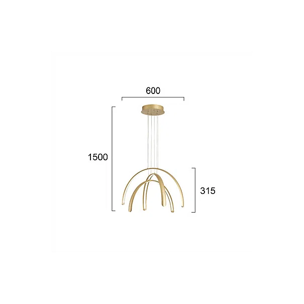 Φωτιστικό Οροφής LED Viokef Megan 4303200