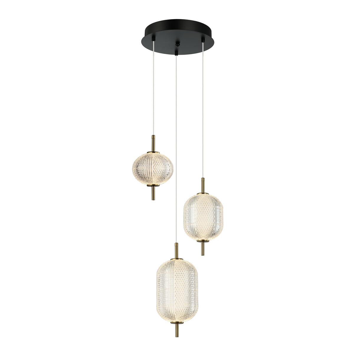 Φωτιστικό Οροφής Τρίφωτο LED Viokef Pellucid 4297700