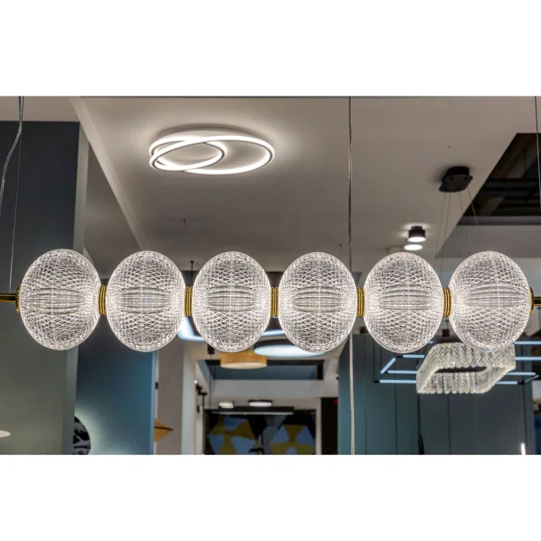 Φωτιστικό Οροφής Πολύφωτο LED Viokef Pellucid 4297800