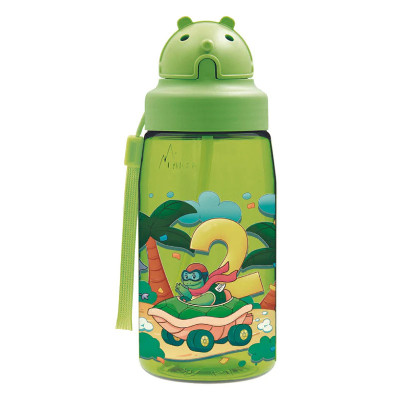 Παγούρι 450ml Με Καλαμάκι Laken Funny Cars