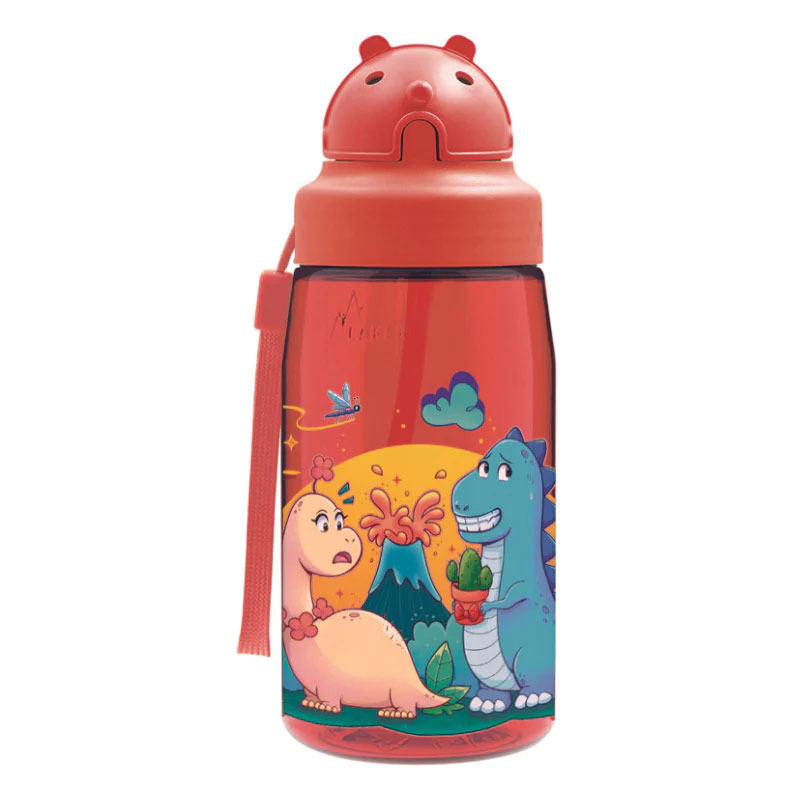 Παγούρι 450ml Με Καλαμάκι Laken Dinos Love