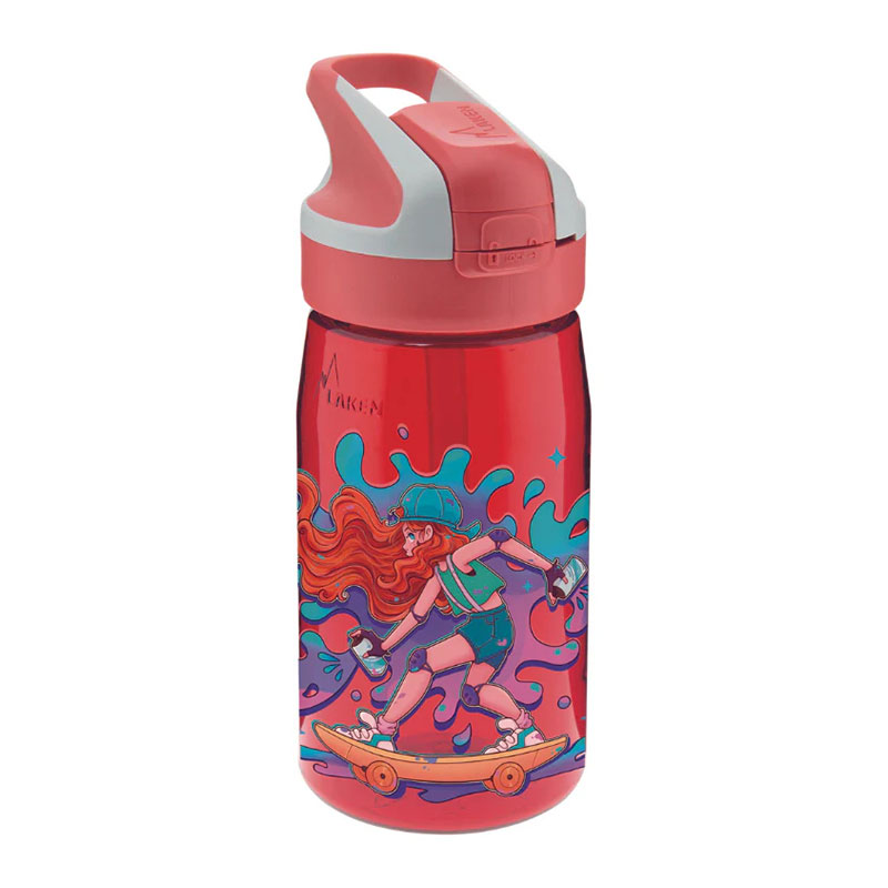 Παγούρι 450ml Με Καλαμάκι Laken Skate