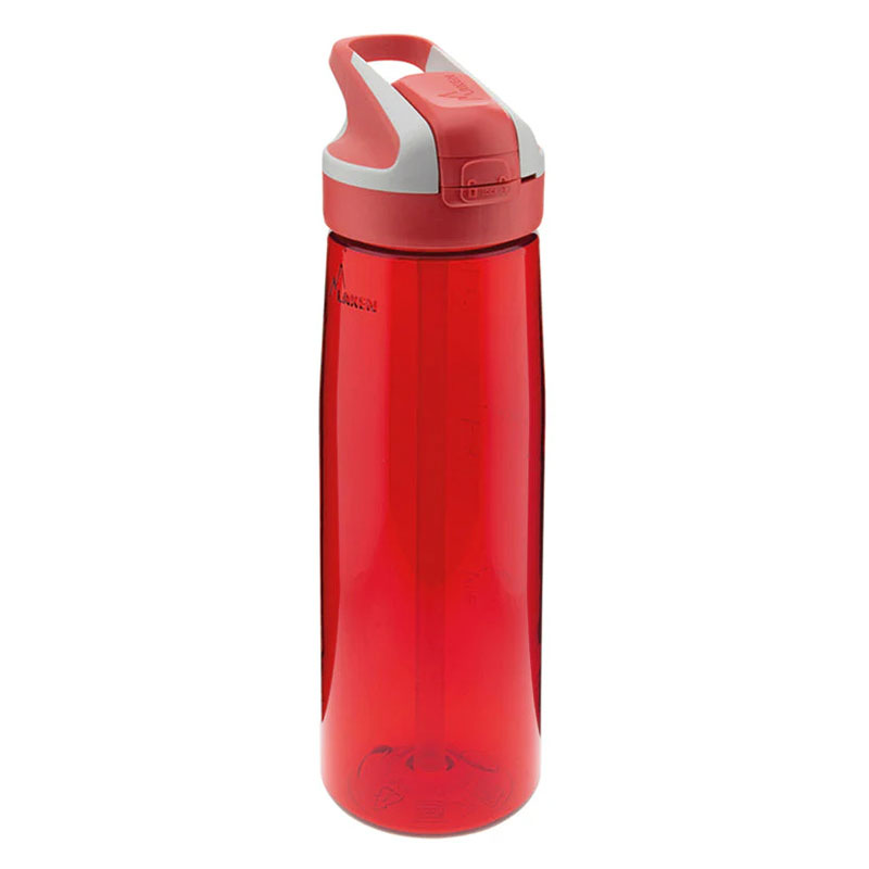 Παγούρι 750ml Με Καλαμάκι Laken Red