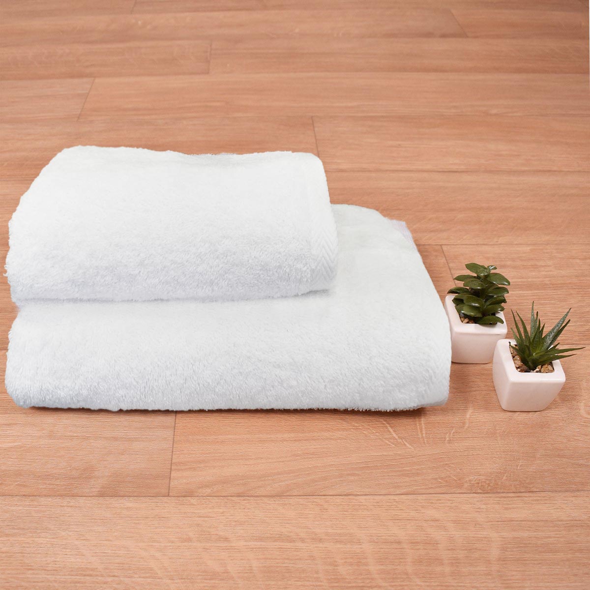 Λαβέτα Λευκή (30x30) Hotel Solid 550gr/m2