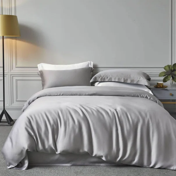 Παπλωματοθήκη King Size (240x260) Rythmos Bamboo Grey