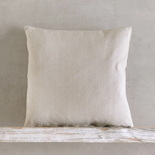 Διακοσμητική Μαξιλαροθήκη (40x40) Rythmos Silvana Beige