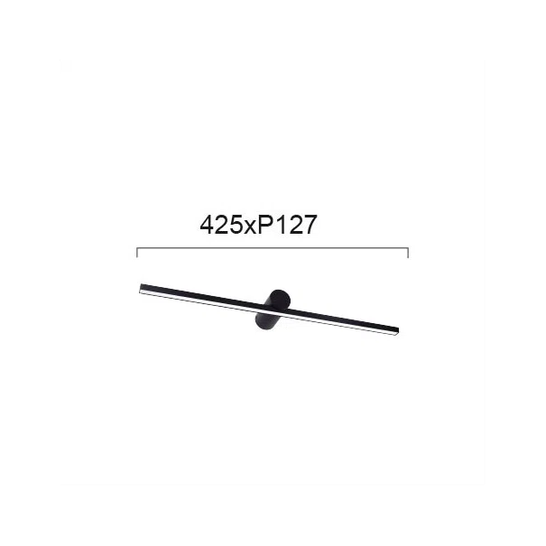 Φωτιστικό Μπάνιου LED Viokef Rocco Black 4236101