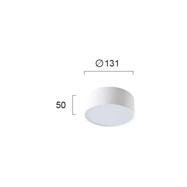 Φωτιστικό Πλαφονιέρα LED Viokef Jaxon White 4157400
