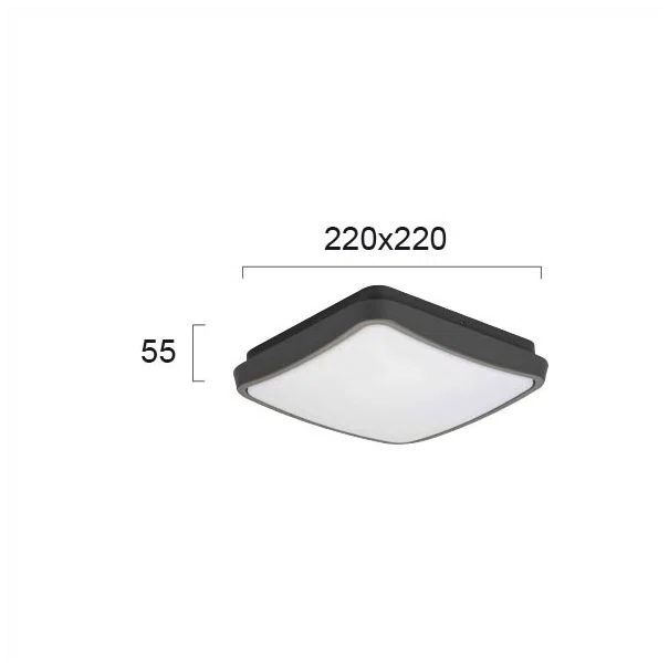 Φωτιστικό Πλαφονιέρα LED Viokef Tibuok 4197700