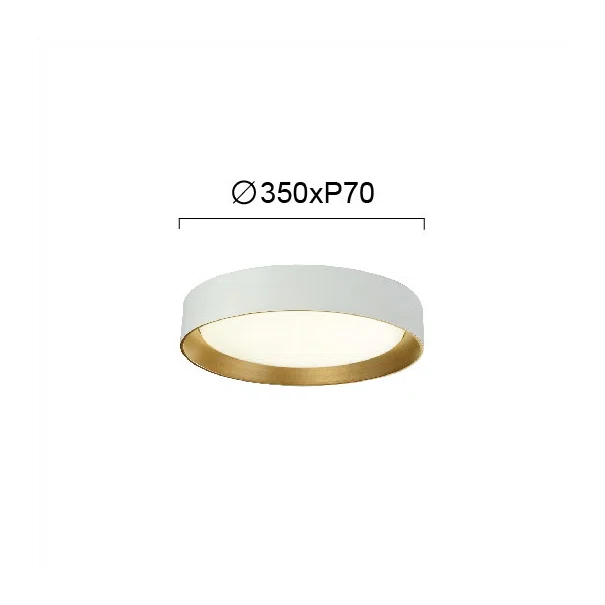 Φωτιστικό Πλαφονιέρα LED Viokef Spirited White 4271100