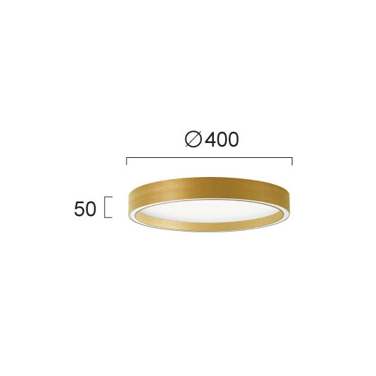 Φωτιστικό Πλαφονιέρα Led Viokef Vanessa Gold 4292701 Φωτιστικά Οροφής Κρεμαστά Spitishop