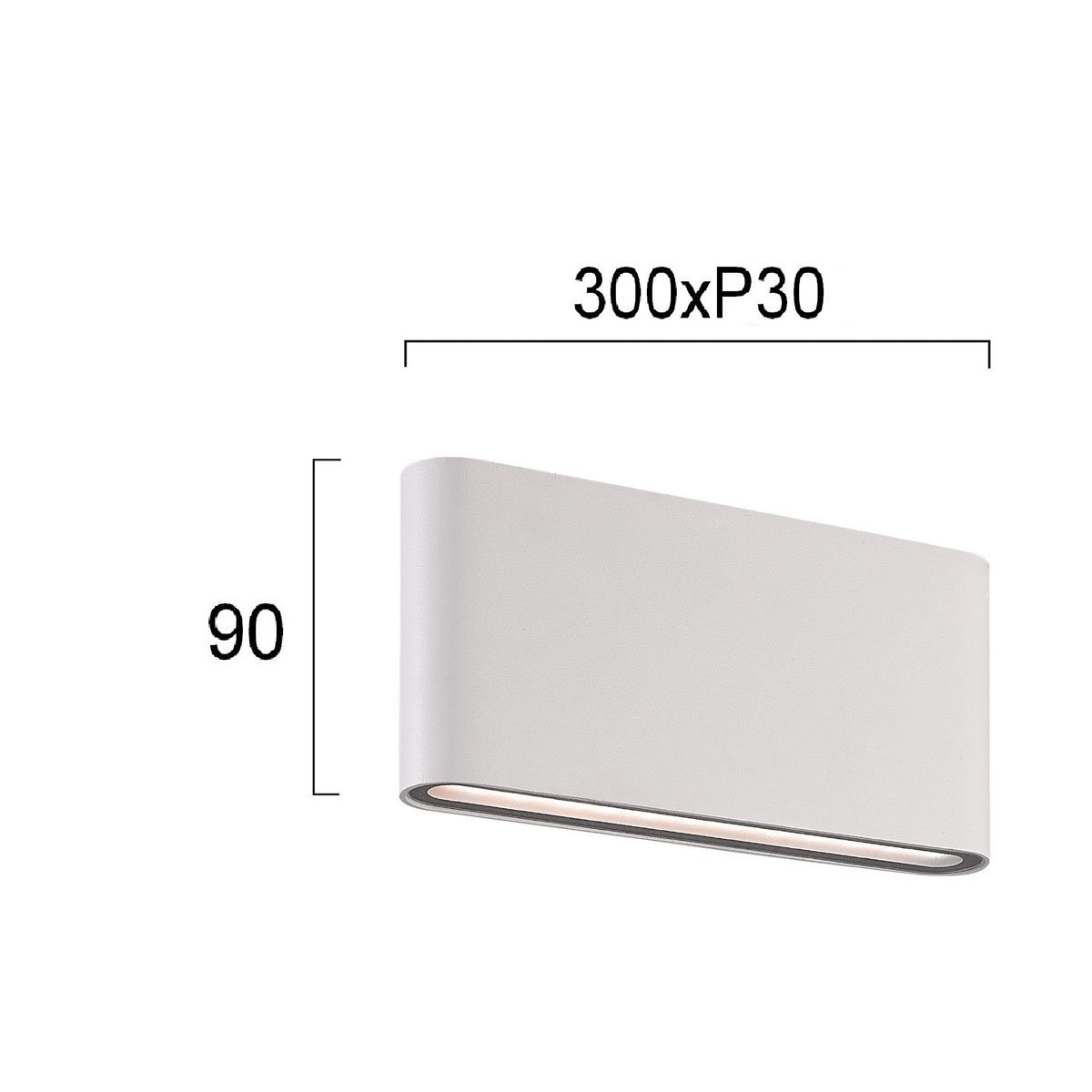 Απλίκα Led Εξωτερικού Χώρου Viokef Argon Anthracite 4226700 Φωτιστικά Τοίχου Απλίκες Spitishop