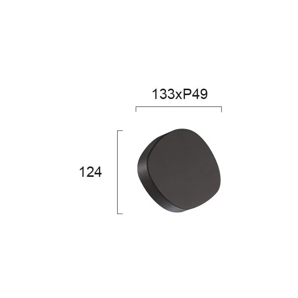 Απλίκα LED Εξωτερικού Χώρου Viokef Onda 4223600