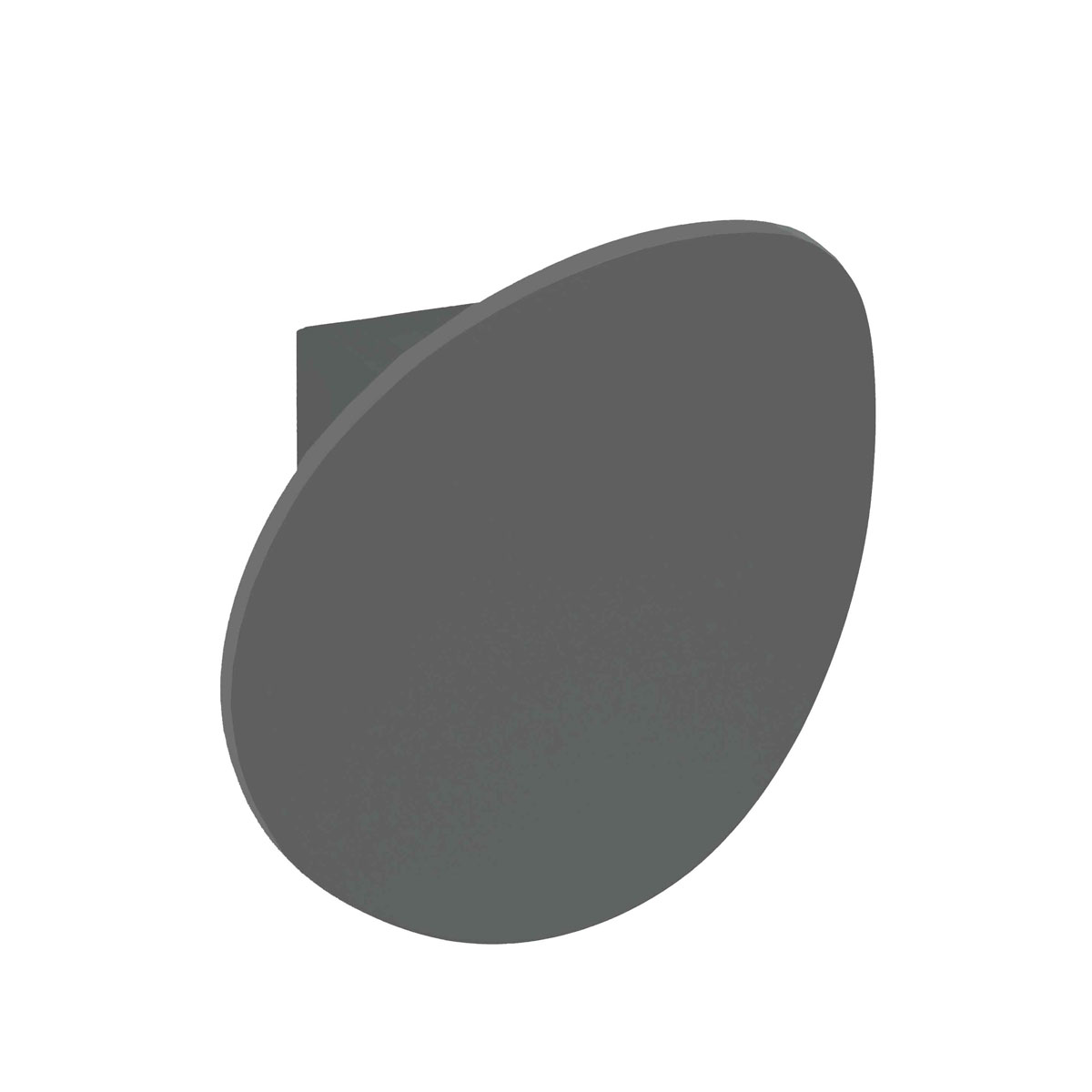 Απλίκα Τοίχου LED Viokef Corto Anthracite 4285301