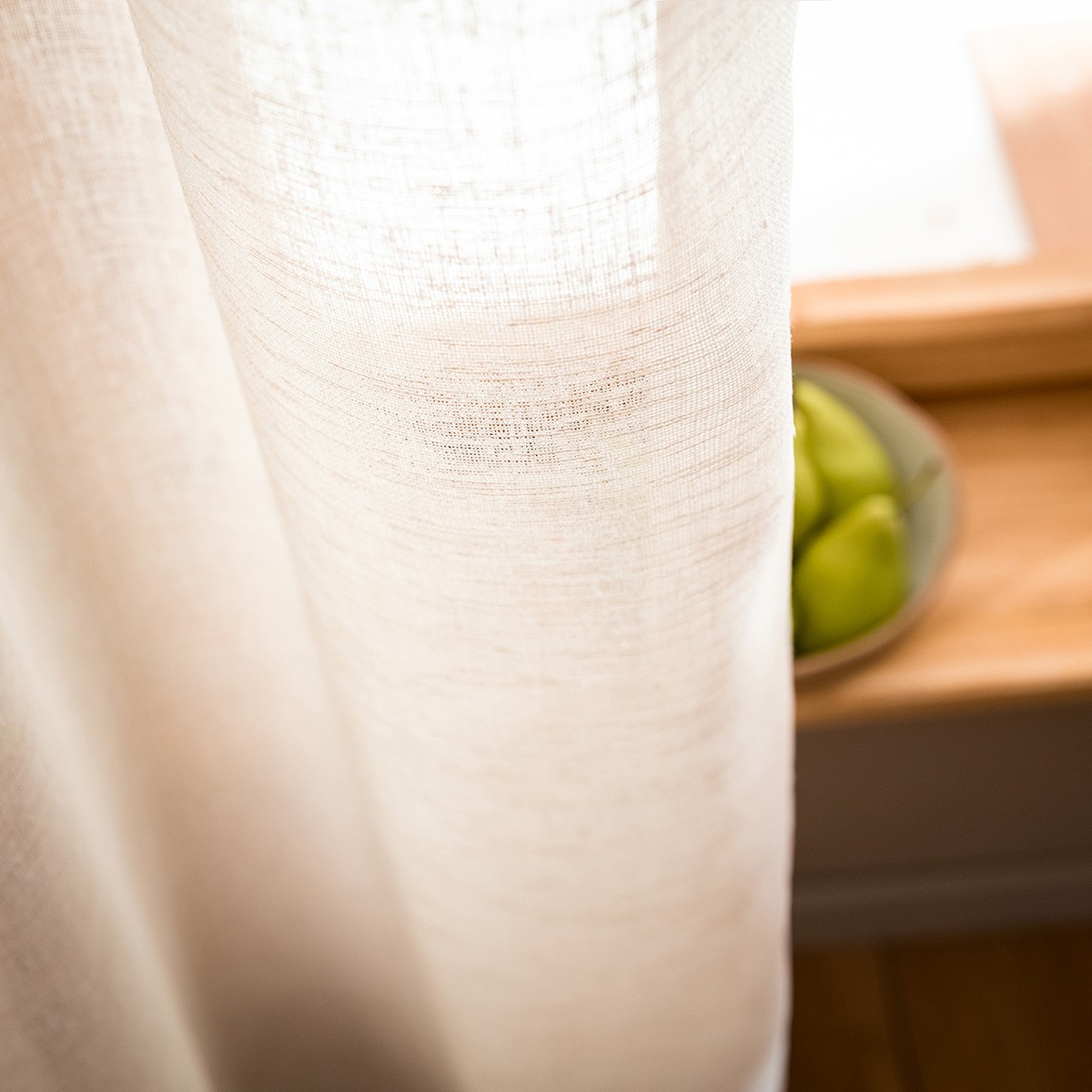 Κουρτίνα (140X280) με Τρουκς Gofis Home Combe Beige Ss24 502 06 Κουρτίνες Κρεβατοκάμαρας Spitishop