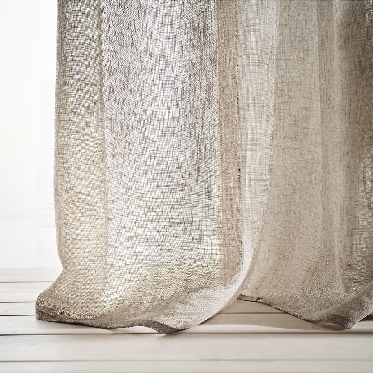 Κουρτίνα (140X280) με Τρουκς Gofis Home Combe Willow Elephant Grey 502 45 Κουρτίνες Κρεβατοκάμαρας Spitishop