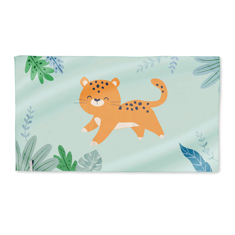 Παιδική Πετσέτα Θαλάσσης Microfiber (90x160) Saro Jungle Cheetah 64304