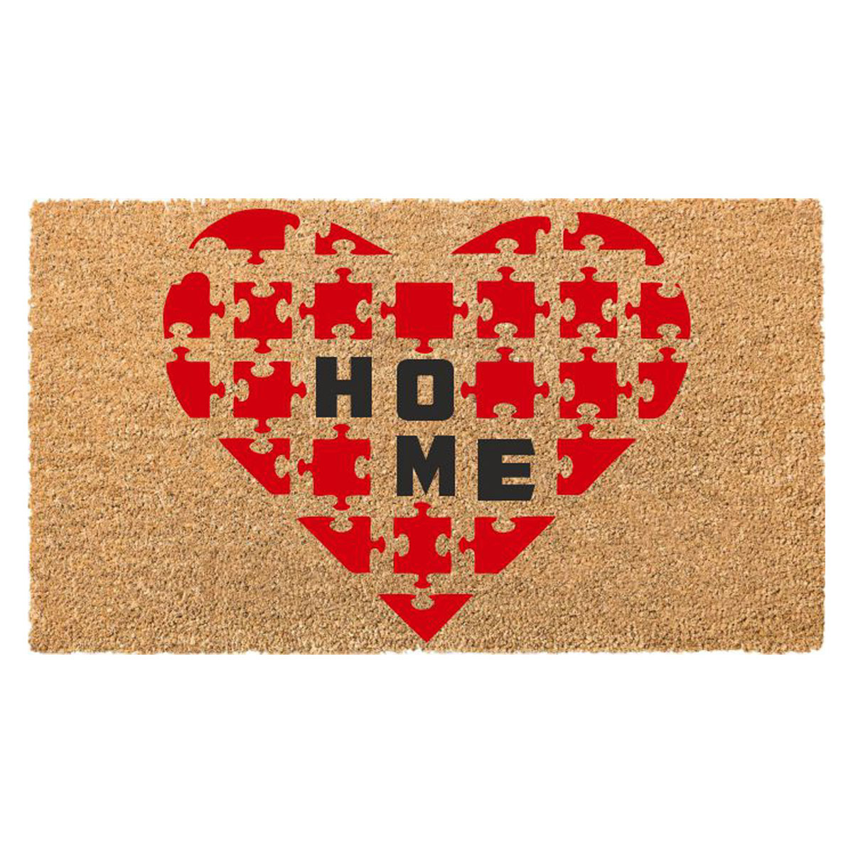 Πατάκι Εισόδου (40x70) Velcoc Heart Puzzle