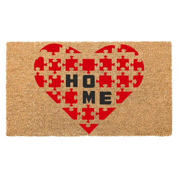 Πατάκι Εισόδου (40x70) Velcoc Heart Puzzle