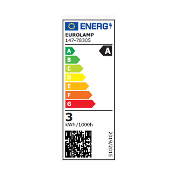 Λάμπα LED Eurolamp E27/2.5W/4000K/525Lm 147-78305