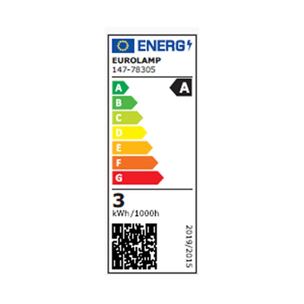 Λάμπα LED Eurolamp E27/2.5W/4000K/525Lm 147-78305