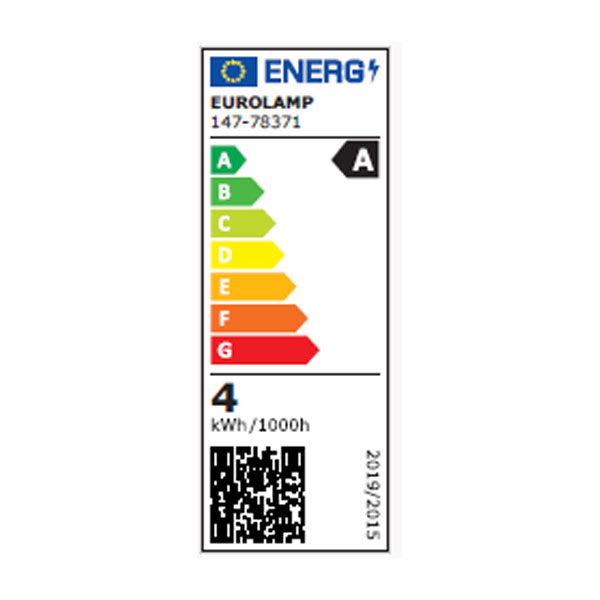 Λάμπα LED Eurolamp E27/4W/3000K/840Lm 147-78371
