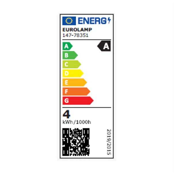 Λάμπα LED Eurolamp E27/4W/3000K/840Lm 147-78351