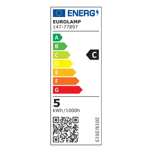 Λάμπα LED Eurolamp GU10/4.9W/3000K/720Lm 147-77897