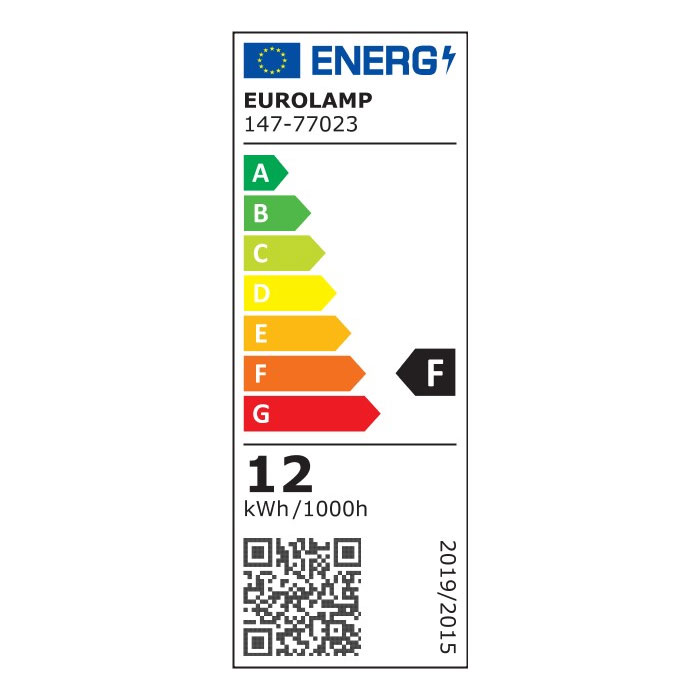 Λάμπα LED Eurolamp E27/12W/3000K/1055Lm 147-77023