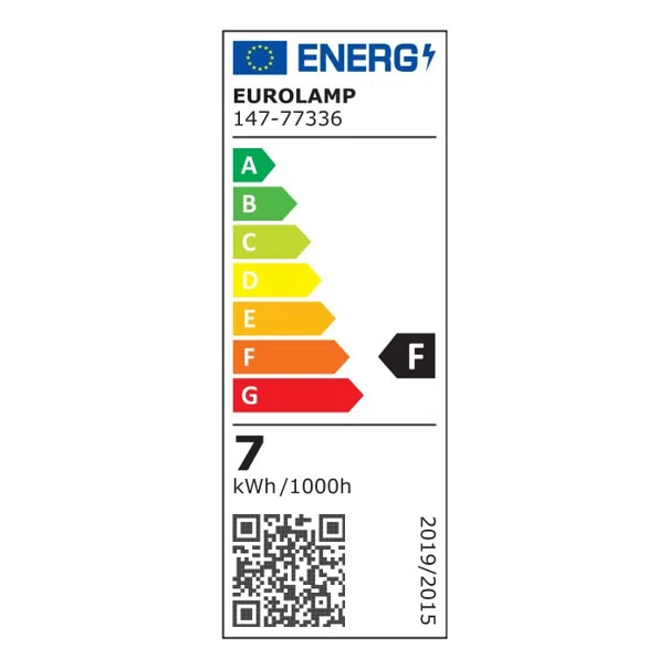 Λάμπα LED Eurolamp E27/7W/3000K/630Lm 147-77336