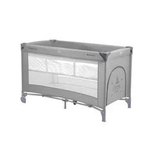 Παρκοκρέβατο 2 Θέσεων (0+ Μηνών/Έως 15kg) Kikka Boo So Gifted Plus Grey