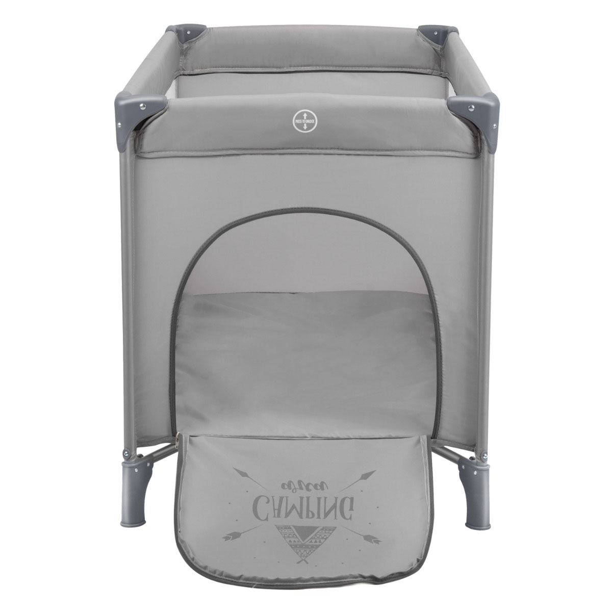 Παρκοκρέβατο 2 Θέσεων (0+ Μηνών Έως 15Kg) Kikka Boo So Gifted Plus Grey Βρεφικά Παρκοκρέβατα Μωρού Spitishop