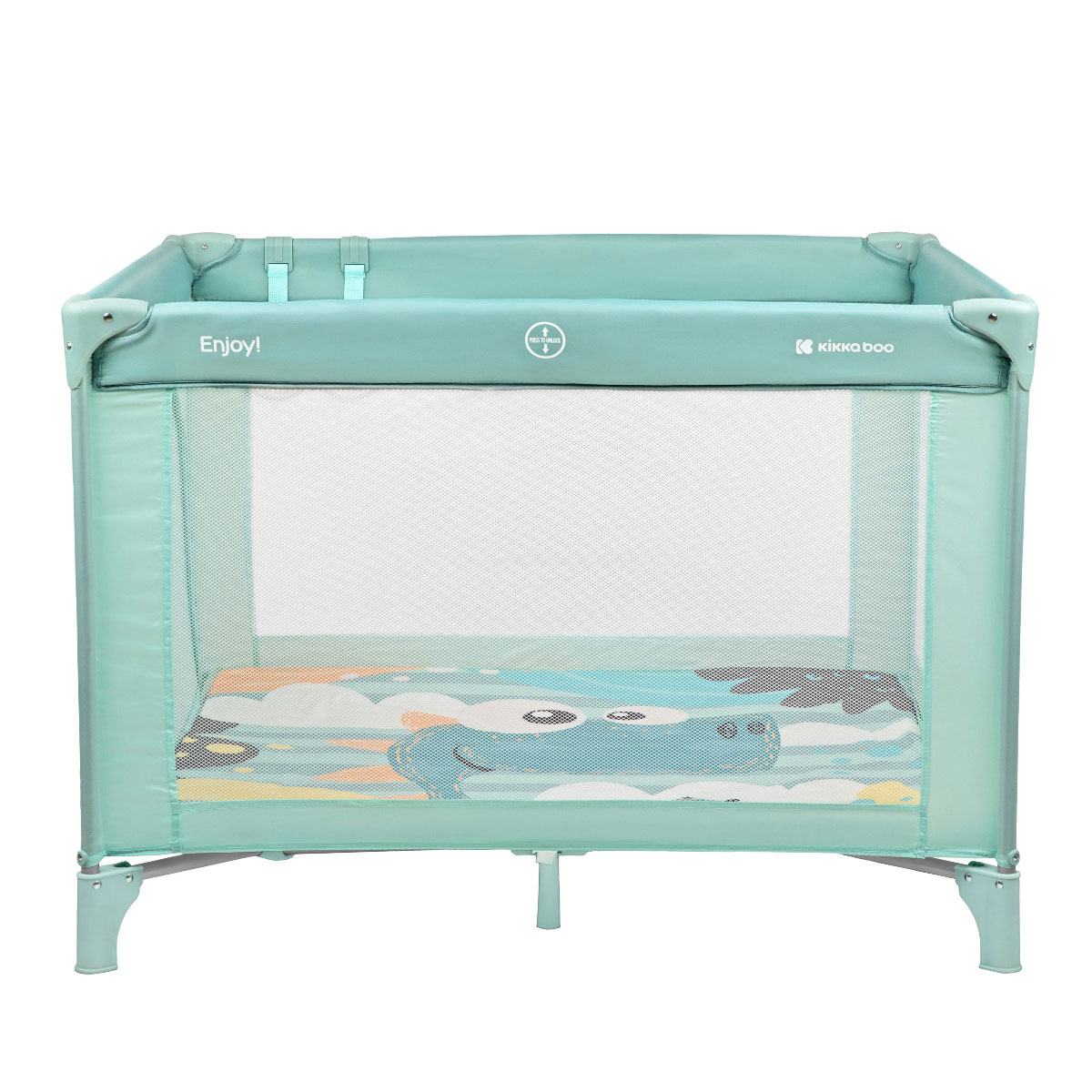 Πάρκο (6-36 Μηνών/Έως 15kg) Kikka Boo Enjoy Mint Dino 2023