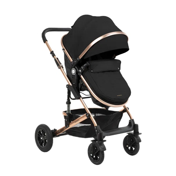 Πολυκαρότσι 3 Σε 1 (0+ Μηνών/ Έως 22kg) Kikka Boo Amaia Black 2024