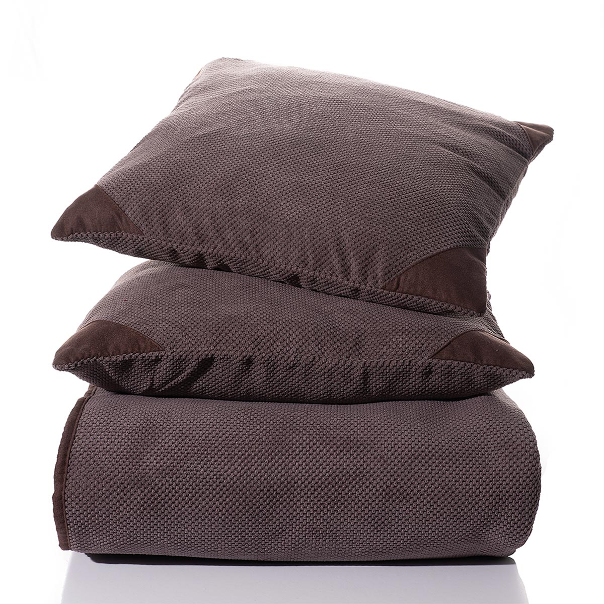 Ριχτάρι Καναπέ Διθέσιου (180x250) Silk Fashion 1715 Choco