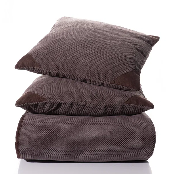 Ριχτάρι Καναπέ Διθέσιου (180x250) Silk Fashion 1715 Choco