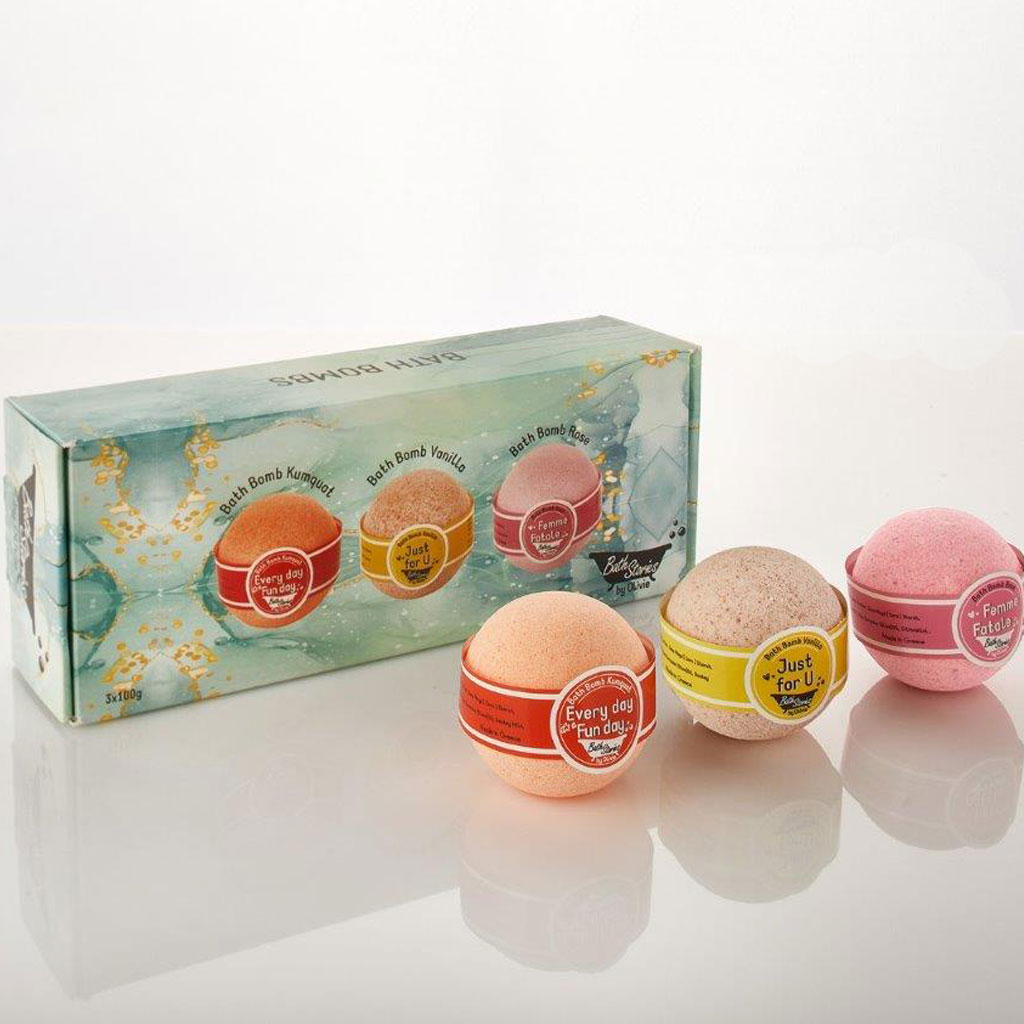 Σετ Bath Bombs 3τμχ Olivie Gift Set