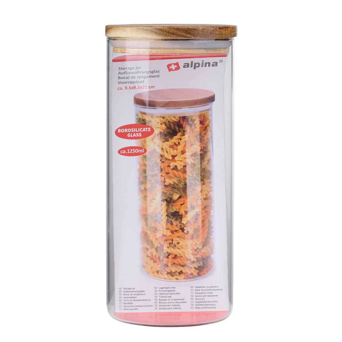 Δοχείο Αποθήκευσης 1.25lt (Φ9.5x21) Alpina 871125224039