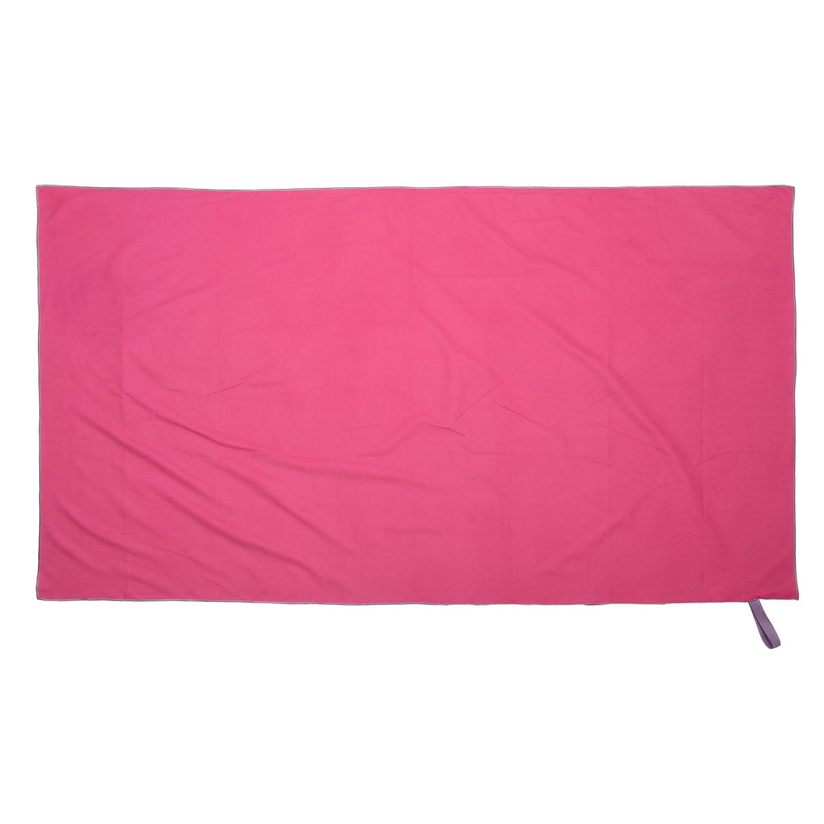 Πετσέτα Microfiber (90X160) Viopros Φούξια Λευκά Είδη Μπάνιου Πετσέτες Γυμναστηρίου Spitishop