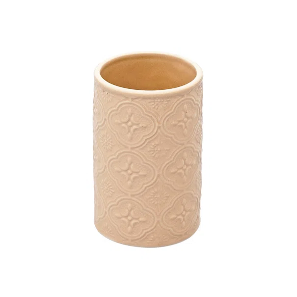Ποτηροθήκη Μπάνιου Estia Boho Beige 02-6662