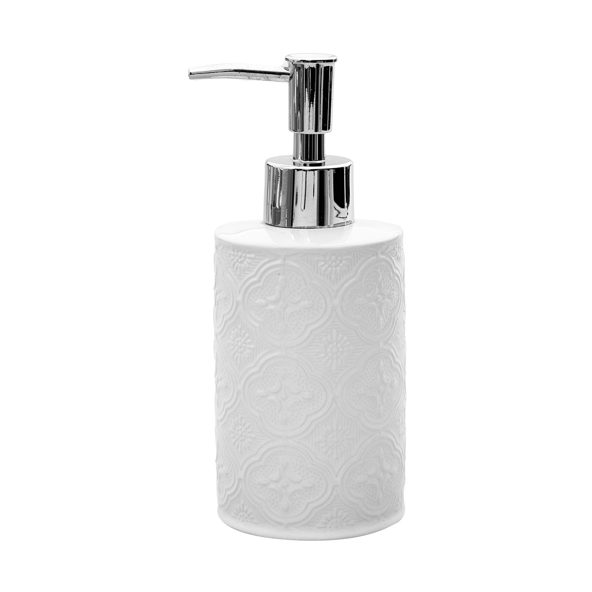 Dispenser Μπάνιου 320ml Homely Boho White 02-6686