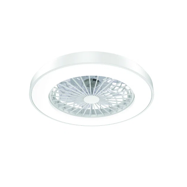 Ανεμιστήρας Οροφής Smart Με Φως Led & Τηλεχειριστήριο 50εκ. Aca FANOKWH20G White