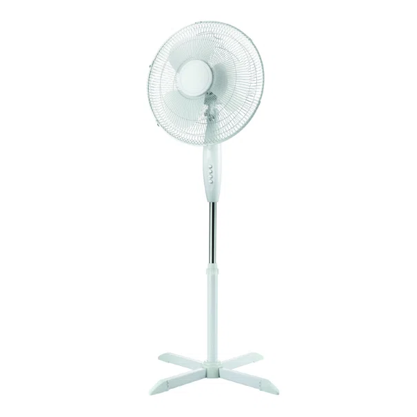 Ανεμιστήρας Δαπέδου Με Ορθοστάτη 55W Aca FANSPWH10 White