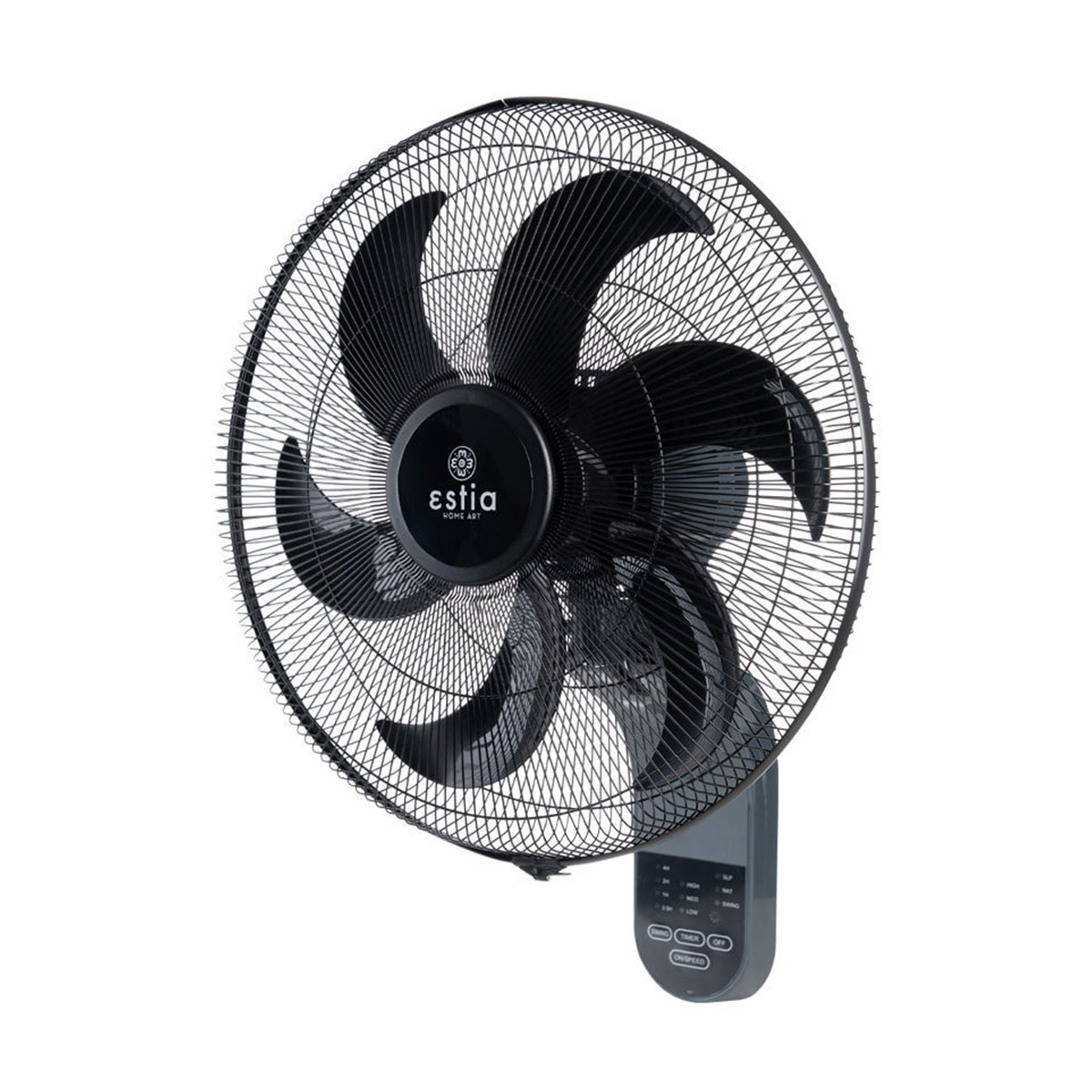 Ανεμιστήρας Τοίχου Με Τηλεχειριστήριο 75W Estia Bow 06-21177