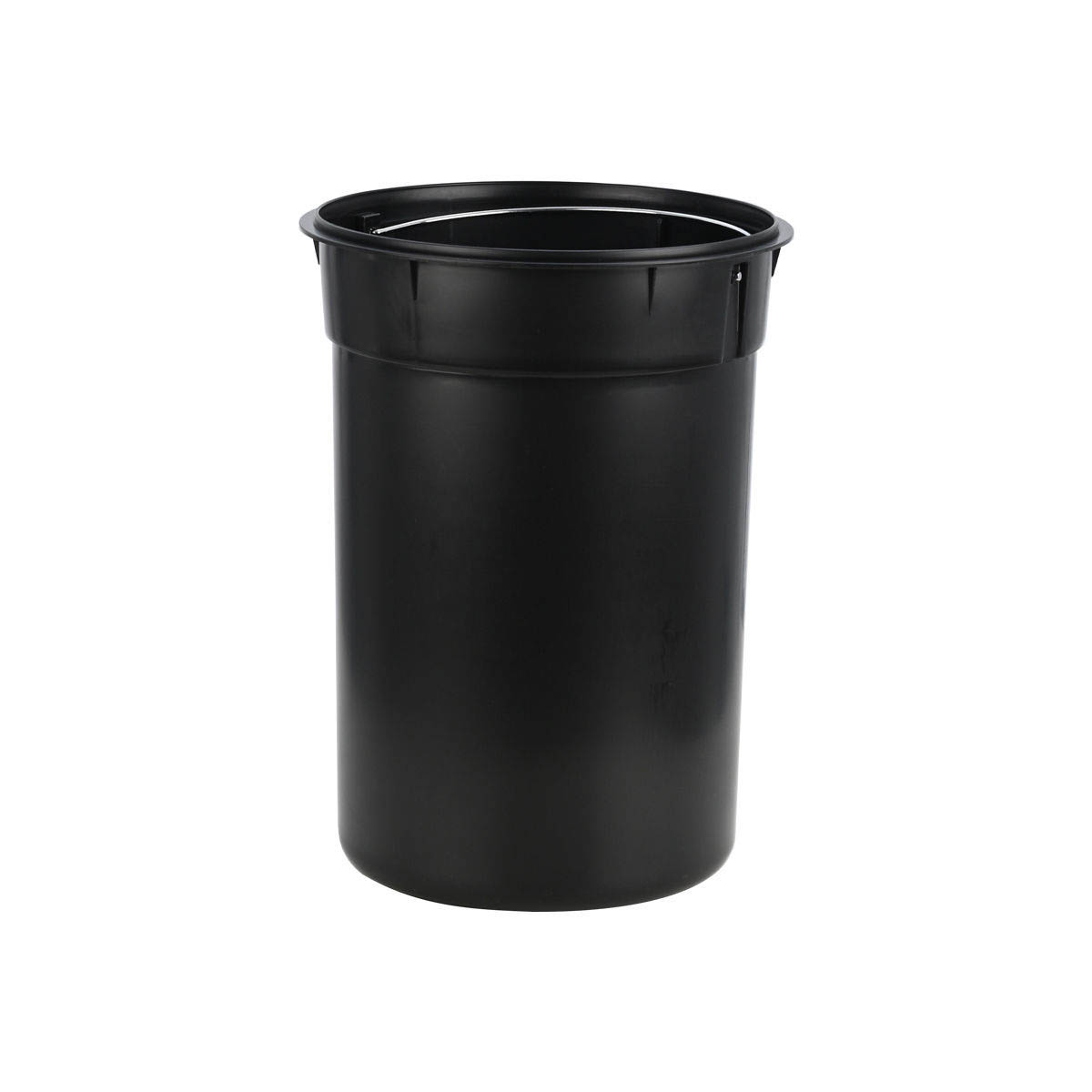 Κάδος Απορριμμάτων Μπάνιου (Φ25X37) Homely 12Lt Inox Matt 02-0066 Μπάνιο Αξεσουάρ Κάδοι Spitishop