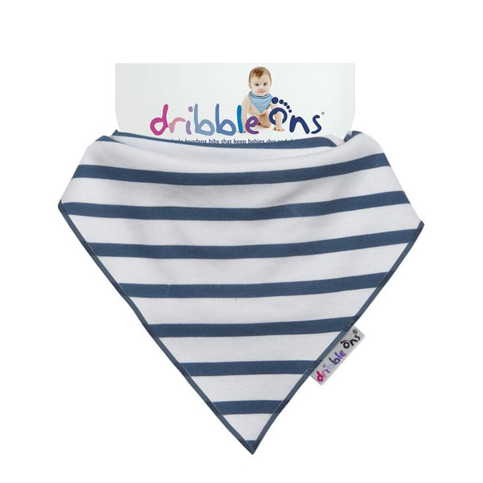 Σαλιάρα-Μπαντάνα 6+ Μηνών Sock Ons Nautical Stripes
