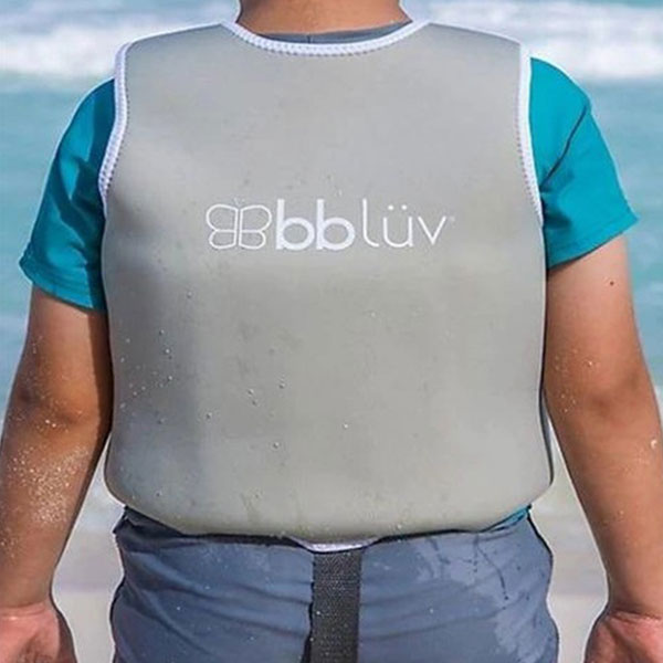 Παιδικό Γιλέκο Κολύμβησης (3-6 Ετών) Bbluv Γκρι B0166-Gr-M Θαλάσσης Παιδικά Είδη Σωσίβια - Μπρατσάκια Spitishop