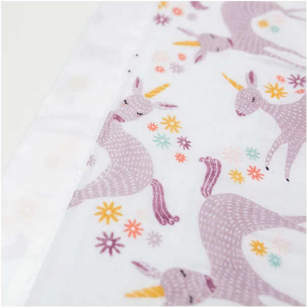 Μουσελίνες/Πάνες Αγκαλιάς Lulujo Luxurious Unicorn LJ074
