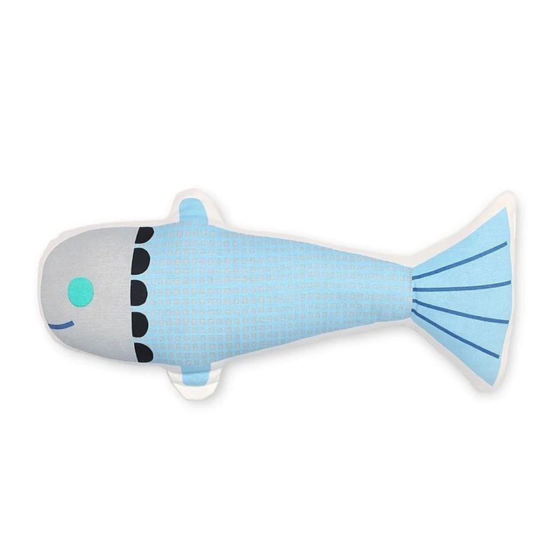 Διακοσμητικό Μαξιλάρι 2 Όψεων Petit Monkey Fish Ptm-Cus8 Παιδικά Διακοσμητικά Μαξιλάρια Spitishop