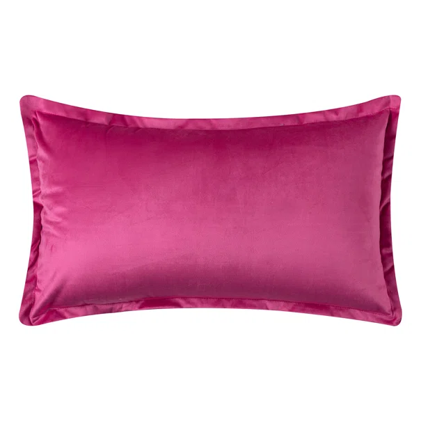 Διακοσμητική Μαξιλαροθήκη Βελουτέ (35x60) Silk Fashion A804 Φούξια
